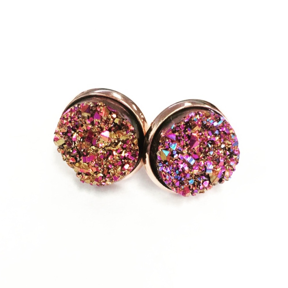 Rose Gold Earrings